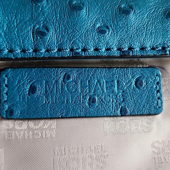 Michael Kors Ostrich leather satchel - Picture 4 of 7